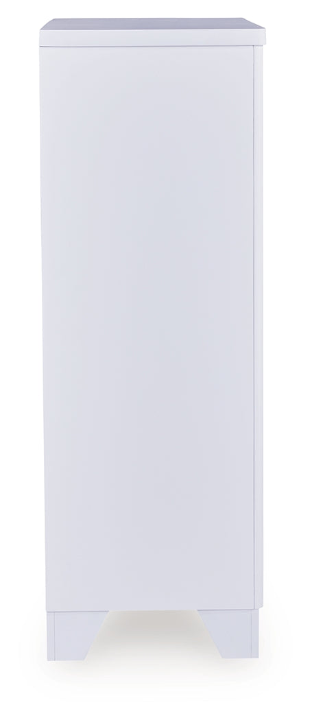 Jarlee White Chest of Drawers from Ashley - Luna Furniture