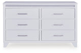 Jarlee White Dresser from Ashley Furniture - Luna Furniture