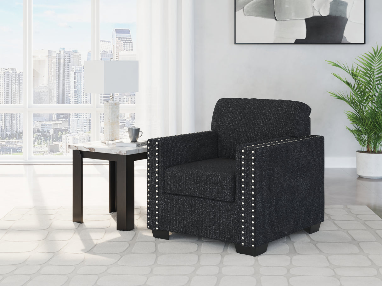 Jasmine Peaks Coal Living Room Set from Ashley - Luna Furniture