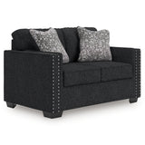 Jasmine Peaks Coal Loveseat from Ashley Furniture - Luna Furniture