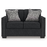 Jasmine Peaks Coal Living Room Set from Ashley - Luna Furniture