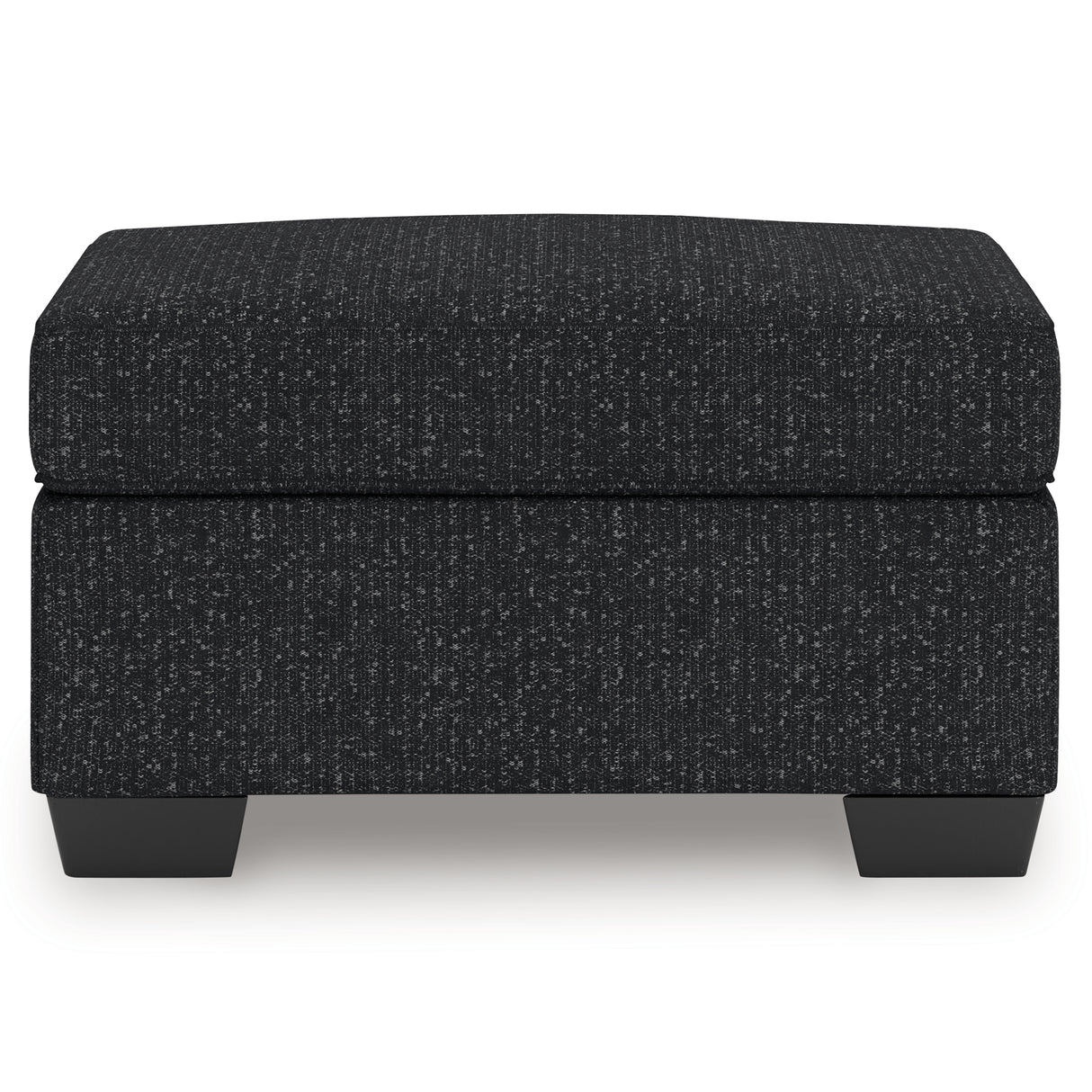 Jasmine Peaks Coal Ottoman from Ashley Furniture - Luna Furniture