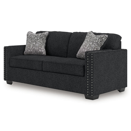 Jasmine Peaks Coal Sofa from Ashley - Luna Furniture