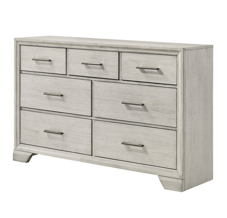Jaymes White Mist Dresser from Crown Mark - Luna Furniture