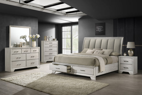 Jaymes White Mist Dresser from Crown Mark - Luna Furniture