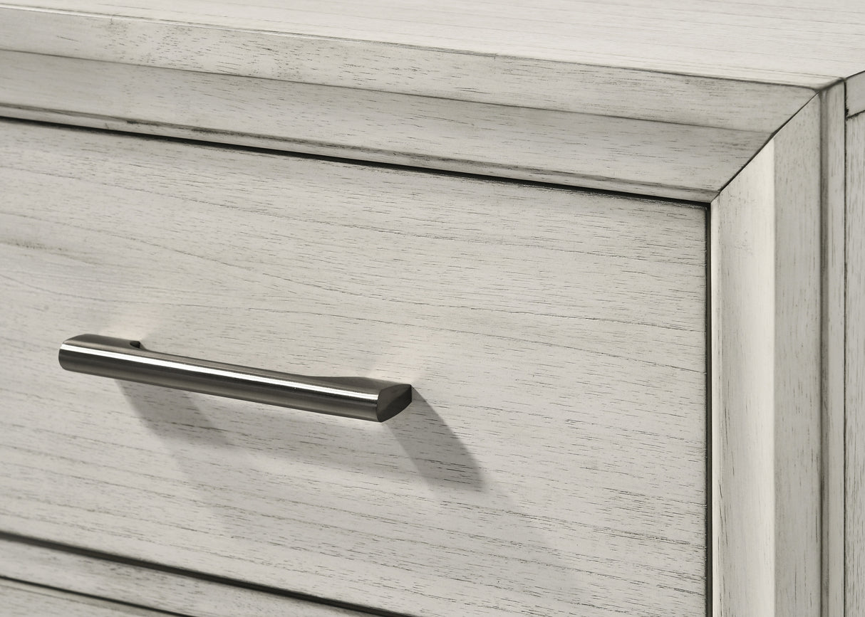 Jaymes White Mist Nightstand from Crown Mark - Luna Furniture