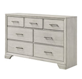 Jaymes White Mist Sleigh Storage Platform Bedroom Set from Crown Mark - Luna Furniture
