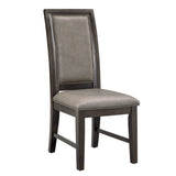 Jeffries Brown Dining Chair, Set of 2 from Crown Mark - Luna Furniture
