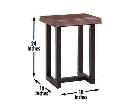 Jennings 24″ Backless Counter Stool, Set of 2 from Steve Silver - Luna Furniture