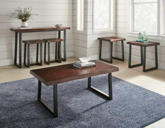 Steve Silver Jennings 3-Piece Occasional Set(Cocktail Table & 2 End ...