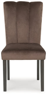 Jeshina Mocha Dining Chair, Set of 2 from Ashley Furniture - Luna Furniture