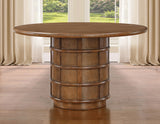 Ventura Brown Round Dining Room Set from Steve Silver - Luna Furniture