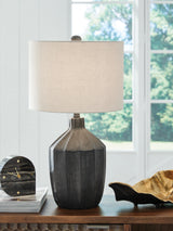 Jilton Black Table Lamp from Ashley - Luna Furniture