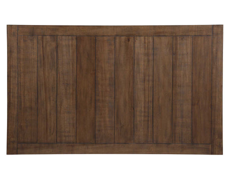 Joanna 59.5″ 4-Drawer Dining Table, Brown from Steve Silver - Luna Furniture