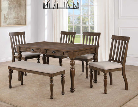 Joanna Bench, Brown from Steve Silver - Luna Furniture