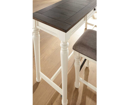 Joanna Ivory/Mocha 4-Piece Sofa Bar Set from Steve Silver - Luna Furniture