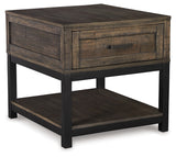 Johurst Coffee Table with 1 End Table in Grayish Brown from Ashley - Luna Furniture