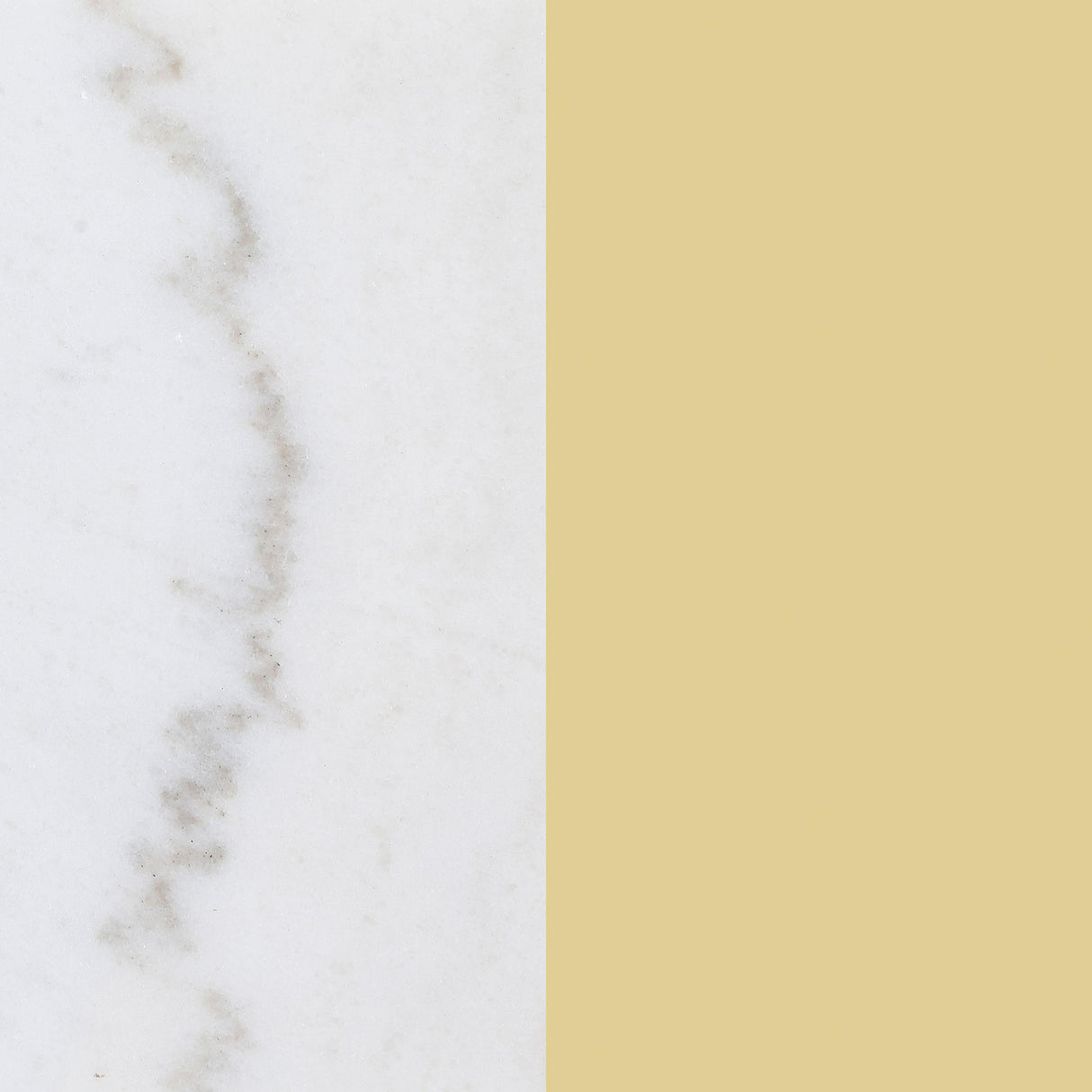 Jonelle Gold Round Glass Top End Table White Marble Shelf from Coaster - Luna Furniture