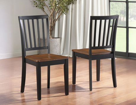 Joplin Walnut/Ebony Dining Room Set from Steve Silver - Luna Furniture