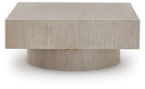 Jorielyn Light Grayish Brown Coffee Table from Ashley - Luna Furniture
