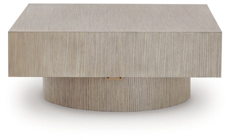 Jorielyn Light Grayish Brown Coffee Table from Ashley - Luna Furniture