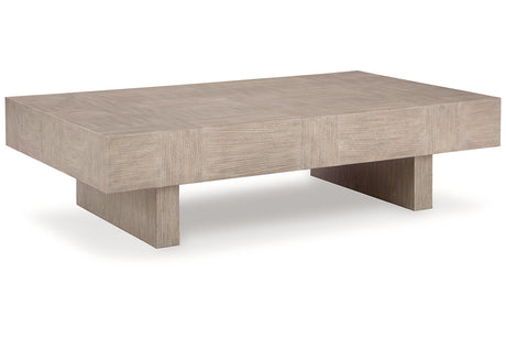 Jorlaina Light Grayish Brown Coffee Table and 2 End Tables from Ashley - Luna Furniture