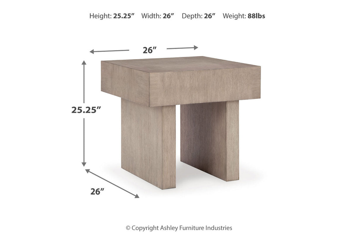 Jorlaina Light Grayish Brown Coffee Table and 2 End Tables from Ashley - Luna Furniture