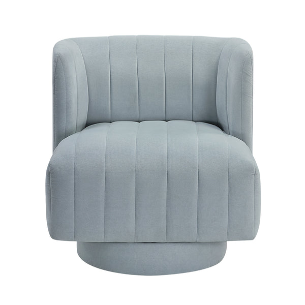 Joyce Aqua Swivel Chair