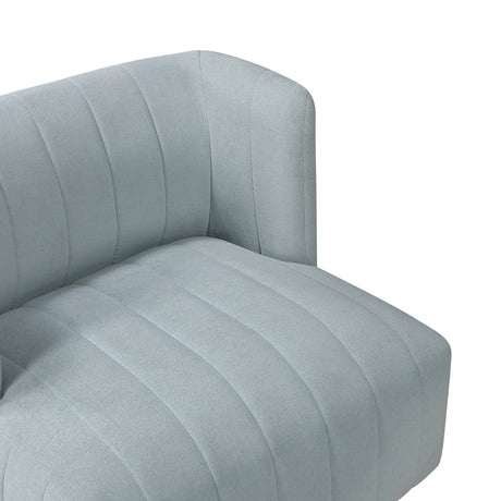 Joyce Aqua Swivel Chair from Homelegance - Luna Furniture