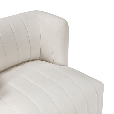 Joyce Beige Swivel Chair from Homelegance - Luna Furniture