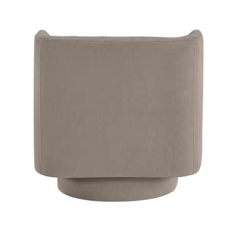 Joyce Taupe Swivel Chair from Homelegance - Luna Furniture