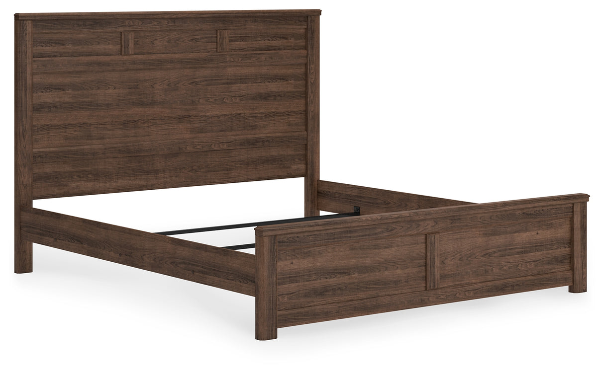 Juararo King Panel Bed and 2 Nightstands from Ashley - Luna Furniture