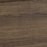 Juararo Queen Panel Bed with Mirrored Dresser and Chest in Dark Brown from Ashley - Luna Furniture