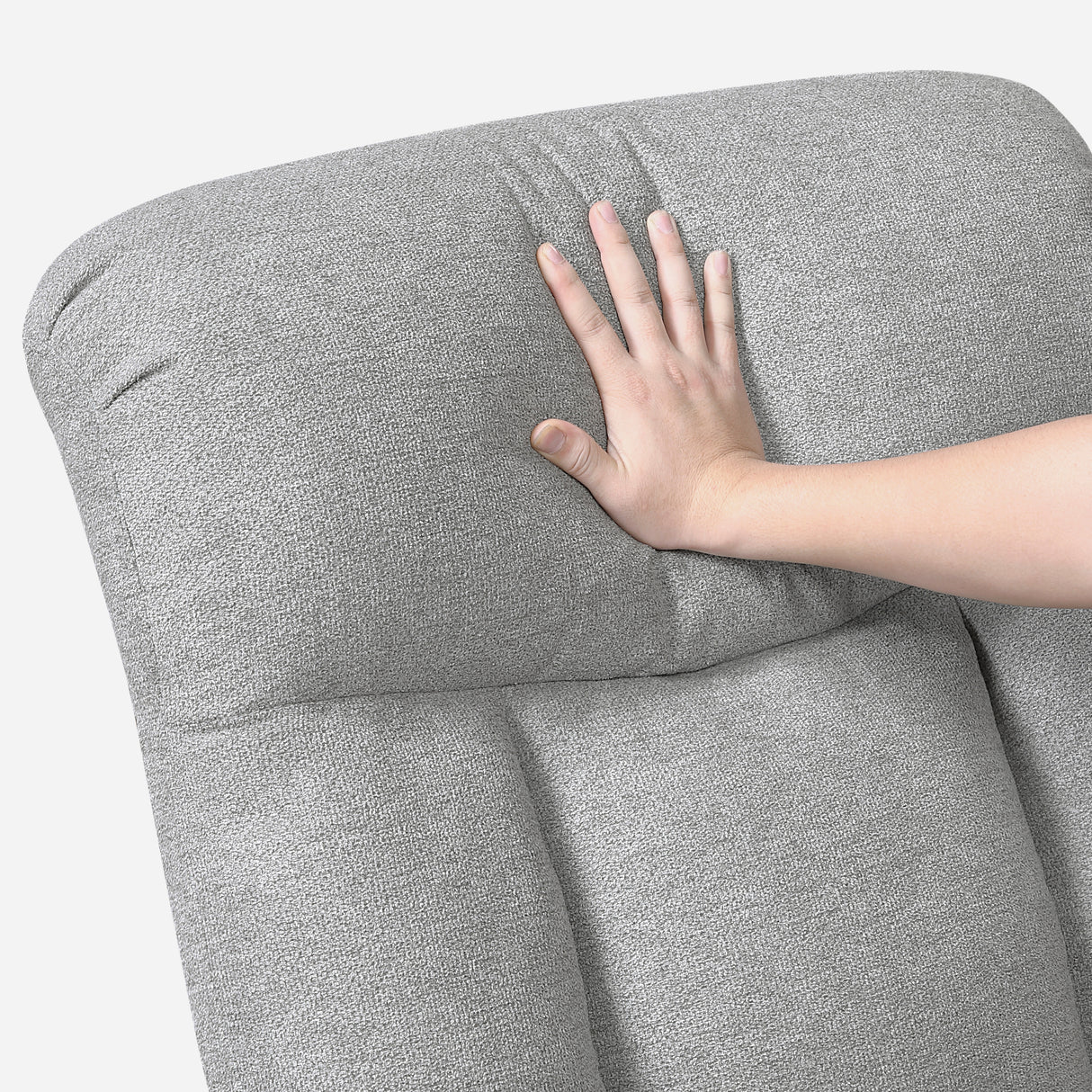 Jules Gray Double Reclining Love Seat from Homelegance - Luna Furniture