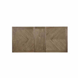 Julia Light Oak/Beige 9-Piece Dining Room Set from Furniture of America - Luna Furniture