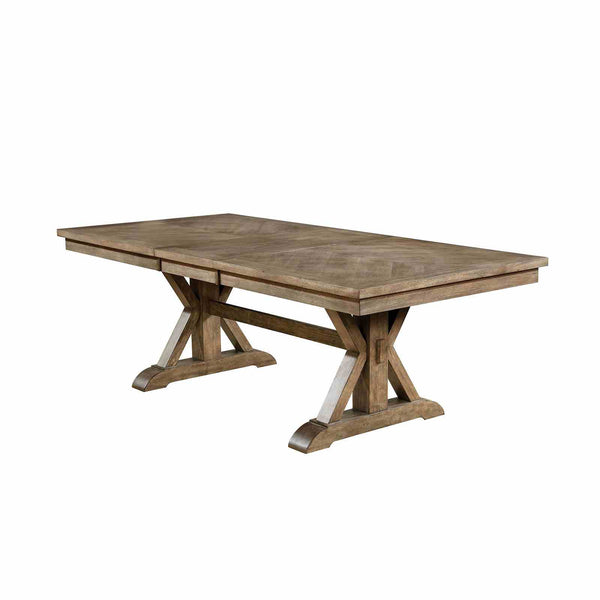Julia Light Oak/Beige Dining Table