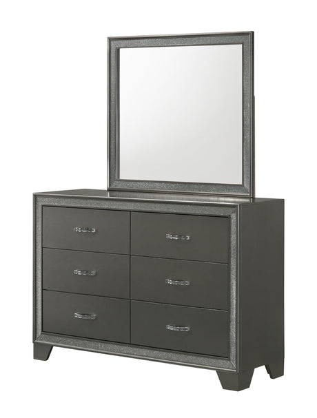 Kaia Gray Mirror (Mirror Only) from Crown Mark - Luna Furniture