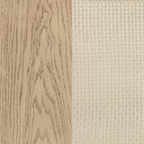 Kailani Beige Oak 2-Drawer Nightstand from Coaster - Luna Furniture