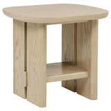 Kailani Beige Oak 3-Piece Coastal Coffee and End Table Set from Coaster - Luna Furniture