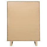 Kailani Beige Oak 5-Drawer Chest from Coaster - Luna Furniture
