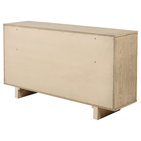 Kailani Beige Oak 9-Drawer Dresser from Coaster - Luna Furniture