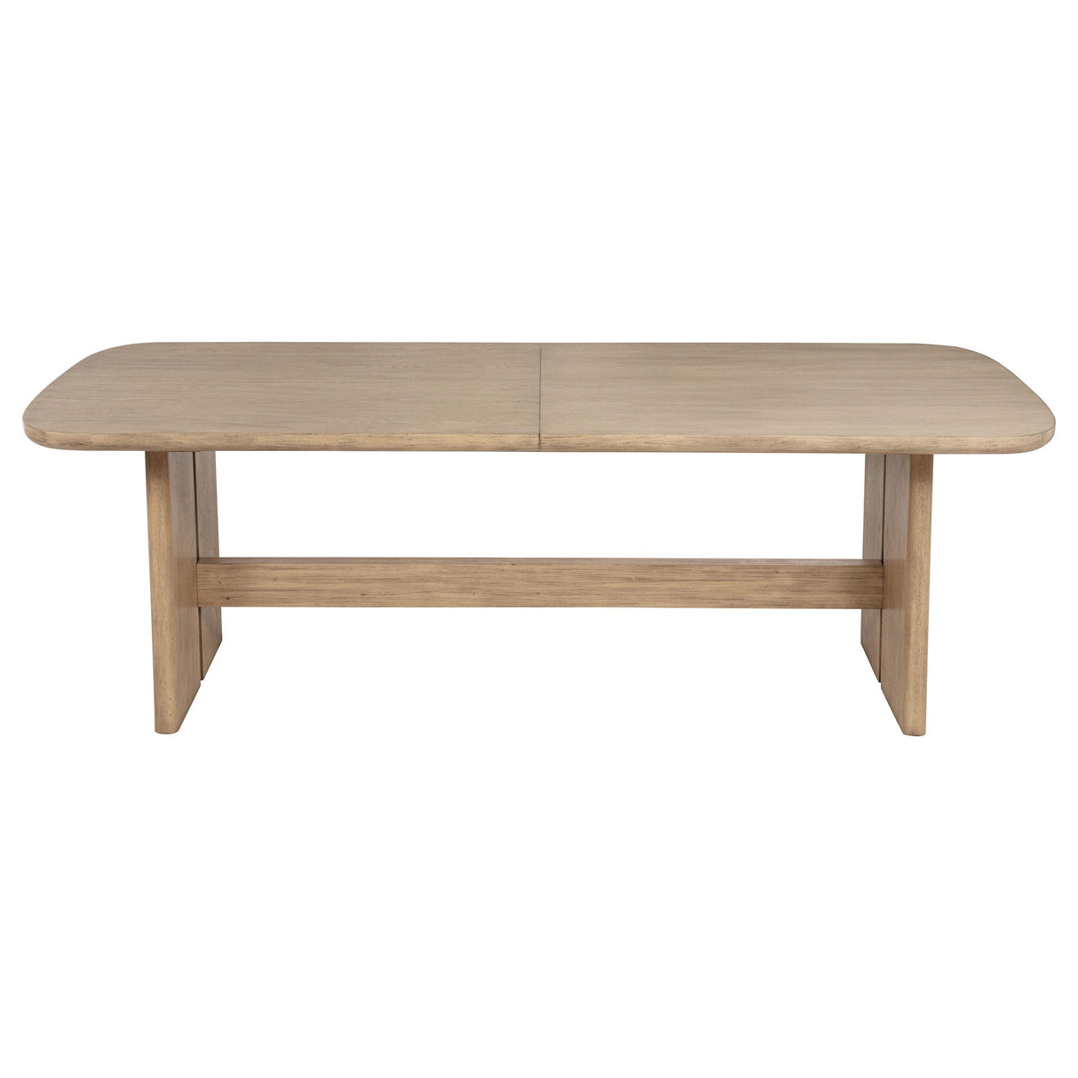 Kailani Beige Oak Rectangular Wood Dining Table from Coaster - Luna Furniture