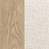 Kailani Beige Oak Wingback California King Platform Bed from Coaster - Luna Furniture