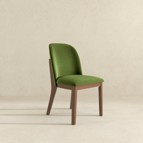 Kaitlyn Green Velvet Dining Chair (Set Of 2) from Ashcroft Furniture - Luna Furniture