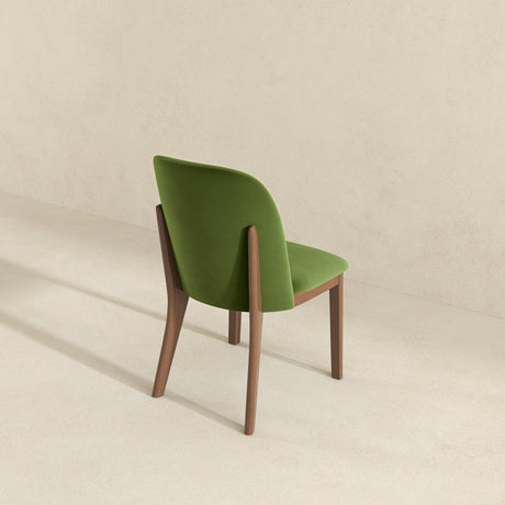 Kaitlyn Green Velvet Dining Chair (Set Of 2) from Ashcroft Furniture - Luna Furniture