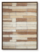 Kalanmore Brown/Tan/White Wall Art from Ashley Furniture - Luna Furniture