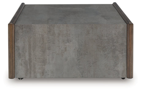 Kallenny Brown/Gray Coffee Table from Ashley - Luna Furniture