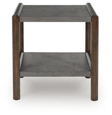Kallenny Brown/Gray End Table from Ashley - Luna Furniture