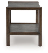 Kallenny Brown/Gray End Table from Ashley - Luna Furniture