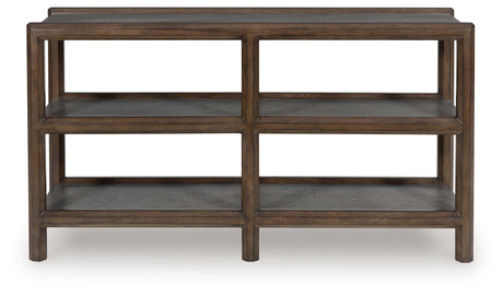 Kallenny Brown/Gray Sofa Table from Ashley - Luna Furniture